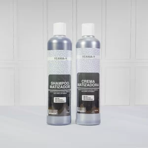 Shampoo y Crema Matizadora Grafito Reania.y 500ml