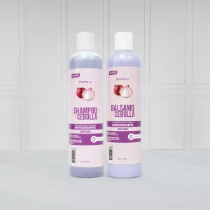 Shampoo y Acondicionador de Cebolla